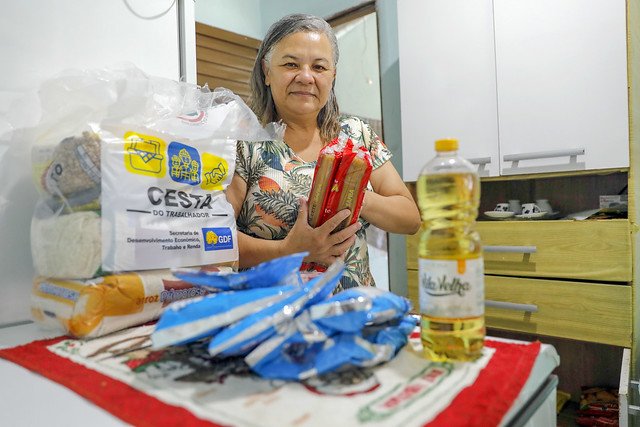 16/02/2025 - Programa Cesta do Trabalhador já beneficiou mais de 50 mil desempregados no DF
