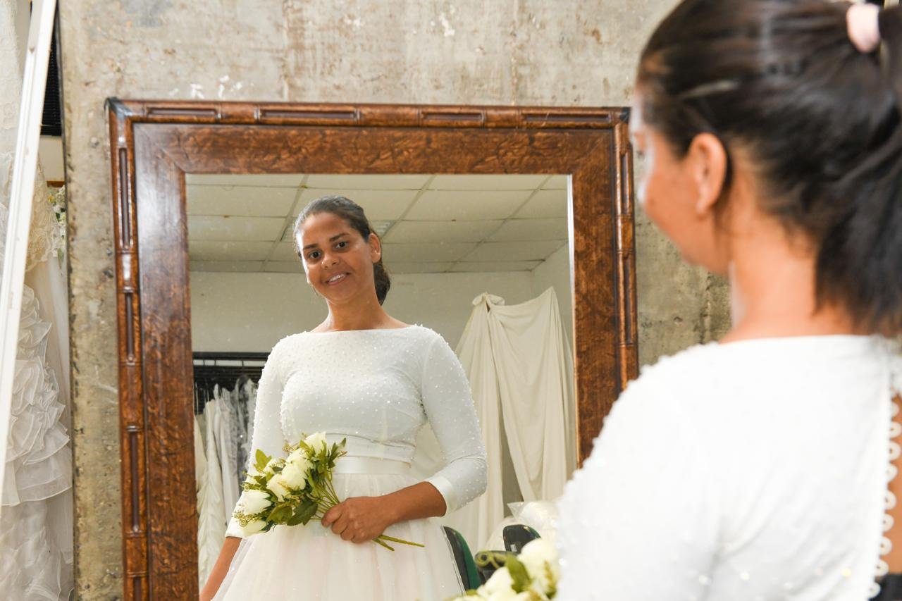 Em mais um passo para o grande dia, Casamento Comunitário promove a prova dos trajes