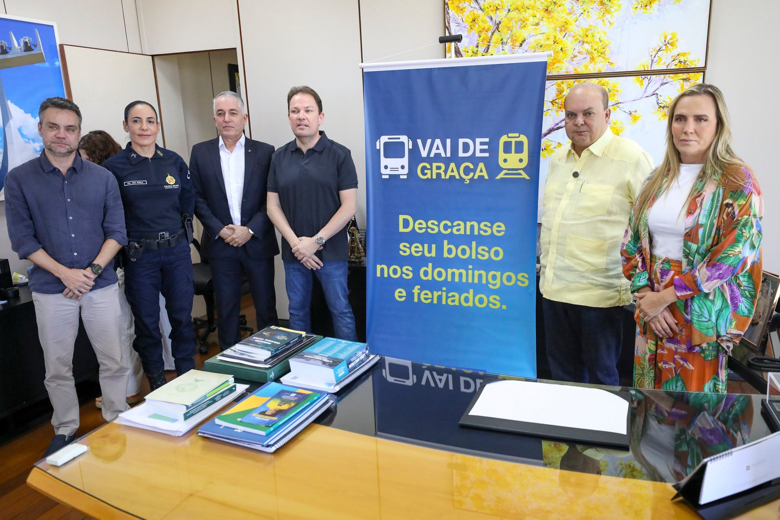 Vai de Graça: Assinado decreto que institui gratuidade no transporte público aos domingos e feriados